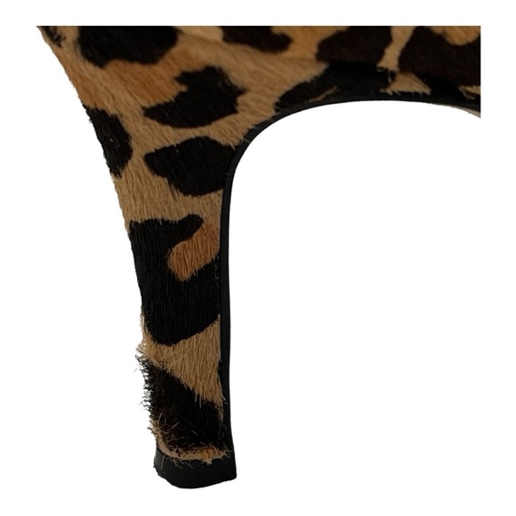 INC Women Zitah7 Leopard Slip On Heeled Pumps Size 6 - Picture 4 of 9